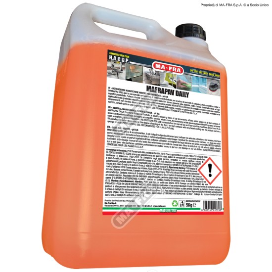 MA*FRA MAFRAPAV DAILY Islak Zemin Temizleme Ürünü (20 Kg)