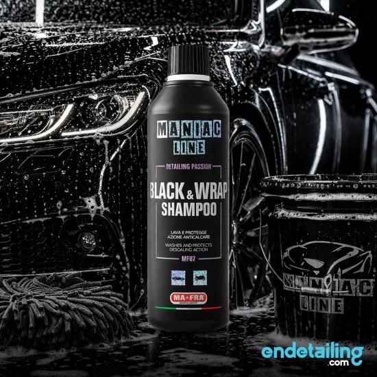 MANIAC LINE Black & Wrap Shampoo (500 ml)