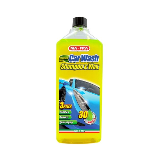 MA*FRA CAR WASH SHAMPOO Yüksek Cilalı & Seramik Kaplama Yapılmış Araçlar İçin Şampuan (1000 ml)